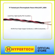 ❏ ✩ ✼ ➢ HYPERTECH TF Twisted Wire #18X2 - 10 Meters - Stranded - Pure Copper Electrical Wire Philip