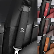 Car Shoulder Cover Seat Belt Pad Strap Padding Accessories For Lexus CT ES GS NX IS250 CT200h IS300h