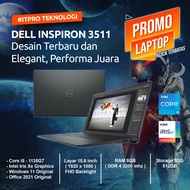 Laptop Bisnis dan Design Dell Inspiron 3511 - Core i5 - 1135G7, RAM 16GB, SSD 512GB, 15.6" FHD, OHS 2021, Windows 11 ( Laptop Gaming, Laptop Kantor, Laptop Pelajar )