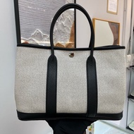 Hermes 黑白熊貓 Garden party 30 gp30 Y stamp 全套 帆布拼皮🖤🐼