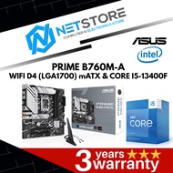 PWP ASUS PRIME B760M-A WIFI D4 mATX & INTEL CORE I5-13400F PROCESSOR