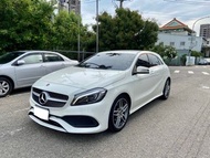 BENZ A180 AMG LINE 運動化跑車套件，2017 台灣賓士總代理，一手車況原廠，僅跑8萬多公里