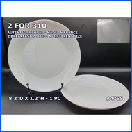 ♨ ☫ ✸ Assorted Arcopal Plates - Made in France