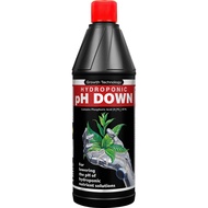 Growth Technology Hydroponics pH Down 1 Liter (Contains orthophosphoric acid [H3PO4] 81%, Acid )
