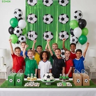 ECHOX Football Backdrop, Football Themed Green Color Soccer Backdrop, Door Curtain Polyester Fiber F
