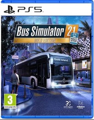 《今日快閃價》全新 PS5遊戲 模擬巴士2021 模擬巴士21 黃金版 Bus Simulator 21 / Bus Simulator 21 - Next Stop [Gold Edition] /