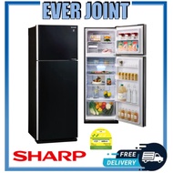 SHARP SJ-PG39P-BK Invert Fridge 394 litres [2 Tick]