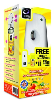 Airnergy AZ550 Automatic Air Freshener Dispenser Starter Pack