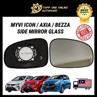 ORIGINAL PERODUA MYVI 2015-2017Y / AXIA / BEZZA SIDE MIRROR GLASS (KACA CERMIN SISI)