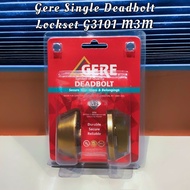 Gere Single Deadbolt Lockset G3101 M3M