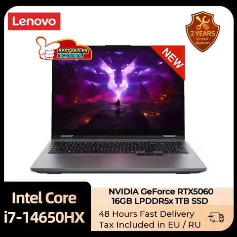 Lenovo Lecoo Gaming laptops 7000 2025 i7 14650HX NVIDIA GeForce RTX 5060 8G 16G RAM 1TB SSD 16 inch 