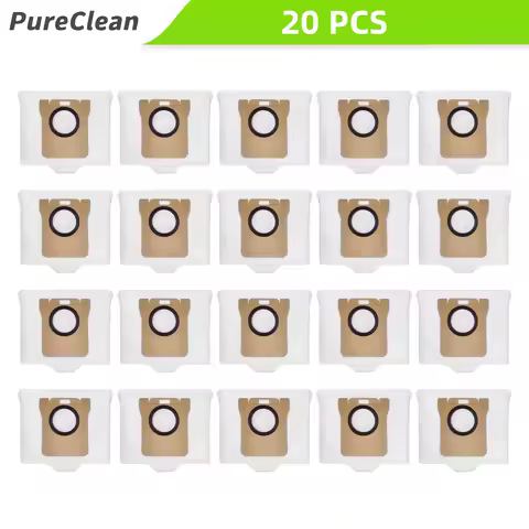 Dust Bags for Dreame L10s Ultra/L20 Ultra/L10 Ultra/L10 Prime/X40 Ultra, for Xiaomi X10/X10+/S10/S10