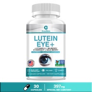 LUTEIN EYE+ Eye Health Auxiliary agents，support eye fatigue dry eye syndrome and vision health blue 