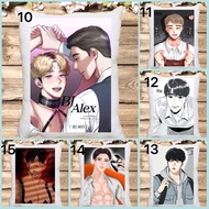 Bj alex broadcast pillow with alex 40x50cm / Bj alex broadcast yaoi pillow with alex