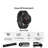 38 Smartwatch 1.32 Inch HD Screen Sapphire Glass and Heart Rate & Blood Oxygen Monitor Multi Sports 