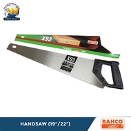 Bahco Handsaw (19" / 22") X93 XT Wood Hand Saw Gegaji Kayu Tangan