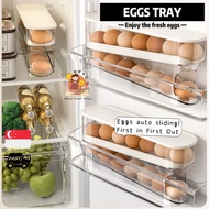 [SG] Egg Tray 🥚 Egg Holder Egg Organizer Fridge Organizer Egg Storage