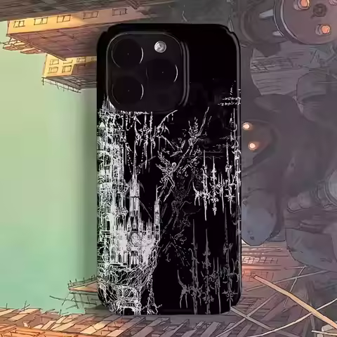 Dark Y2K Gothic Castle Personalized Art Phone Case For IPhone 17 16 15 14 13 12 11 Mini Pro Max 17 A