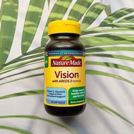 อาหารเสริมสำหรับดวงตา Vision with AREDS 2 Formula 60 Softgels (Nature Made®)