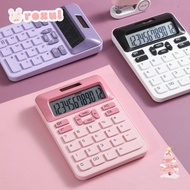 ROXUL Scientific Calculator, Dual Power Supply &Battery Math Calculator, Simple Large LCD Display 12