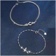 Couples Bracelets Student Party Blue Gumtree And Bird Pair High Aesthetic Quality Niche Elegant Acce