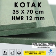 HIJAU 35 x 70 cm box - 12 mm HMR - HMR Board Green MDF Board/