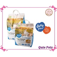 DUVO PLUS ECO Wood Pellets Bedding 6mm for Cats and Small Animals - 3.6kg/10kg | Cats | Small Animal