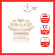 Guu Japanese short-sleeved wool polo shirt