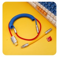 Custom Mechanical Keyboard Braided Cable With Aviation Plug