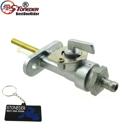 STONEDER Gas Fuel Petcock Switch Tap Valve For Yamaha 498-24500-00 AT1 AT1M AT2M CT2 RT3 IT175 IT250