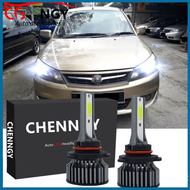 สำหรับ Proton Saga FL/FLX 2010-2016 - 6000K ไฟหน้าแบบ LED ไฟหน้าชุดหลอดไฟเปลี่ยนหลอดฮาโลเจนชุด 2 ชุด