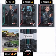 F1 Topps Chrome F1-75 Card (INSERTS) - George Russell (Mercedes F1)