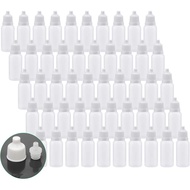 AHIER 50PCS Plastic Dropper Bottle, Eye Dropper Bottle, 15ML Empty Plastic Squeezable Eye Dropper bo