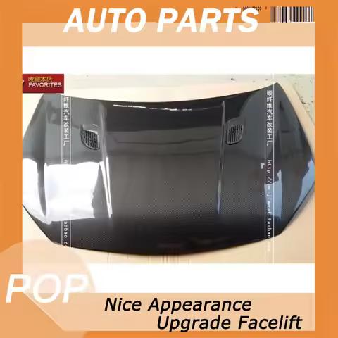 Suitable for Volkswagen Golf 6 Carbon Fiber Gti R20 Mk6 Modified Unmarked Hood Surround