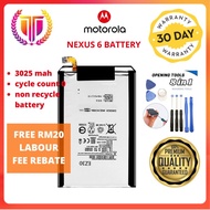 Motorola Nexus 6 Battery  EZ30  3025mAh Capacity Free Shipping