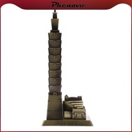 [Phenovo] Taipei 101 Tower Building Architecture Model of Taiwan Desktop Ornament