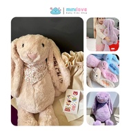 [60cm Rabbit Bear] Gift Gift Soft Fur Rabbit Embroidered Baby'S Name On Request, jellycat Rabbit Embroidered Name