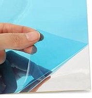 40Pcs Mirror PVC Wall Square Stickers Decor Self-Adhesive Decoration 15 * 15cm