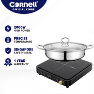Cornell Induction Cooker 2000W with Premium Stainless Steel Pot