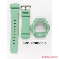 strap smart watch Aksesori ✲ﺴCASIO G-SHOCK BAND AND BEZEL GMDS6900 100% ORIGINAL