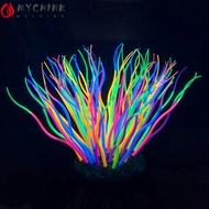 CHINK Silicone Anemone Coral, Colorful Silicone Artificial Sea Anemone Coral, Ornament Luminous Feat