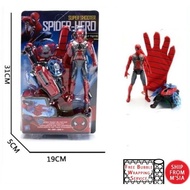 Spiderman Glove Toy Web Shooter for Kids Toys Mainan Sarung Tangan Spiderman Toy Set