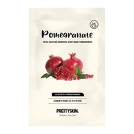 PRETTYSKIN - Pretty Skin - Total Solution Essential Sheet Mask - 1pc - Pomegranate