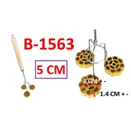 ACUAN KUIH LOYANG TEMBAGA / ROSE COOKIES MOULD /LOYANG HONEY COMB BISCUITS