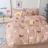 777 DOUBLE SIZE Flat Bedsheet Kumot 80" x 90" Floral Design (8 Available Colors) Unisex [GOOD QUALI