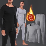 Premium Thermal Innerwear for Men Ultra Soft Long Johns Fleece Lined Warm Base Layer Thermals top an