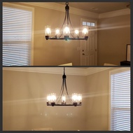 CRLight 4W Candelabra LED Edison Bulb 45W Equivalent 2700K Warm White 450LM Dimmable, E12 Antique ST