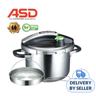Asd 6lt 18/10-3ply S/Streel Ultra Fast Pressure Cooker
