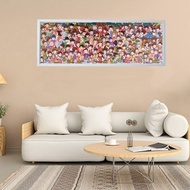 Tested Quality 1,000 Pieces Four Masterpieces Puzzle Frame 99 by 35 Wall-Mounted Display Rack 100 by