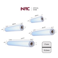 A2 / A1 / AO / AO+ Plain Printing Roll / Plotter Paper - 150 m | 170 m | 80 Gsm - 3"core